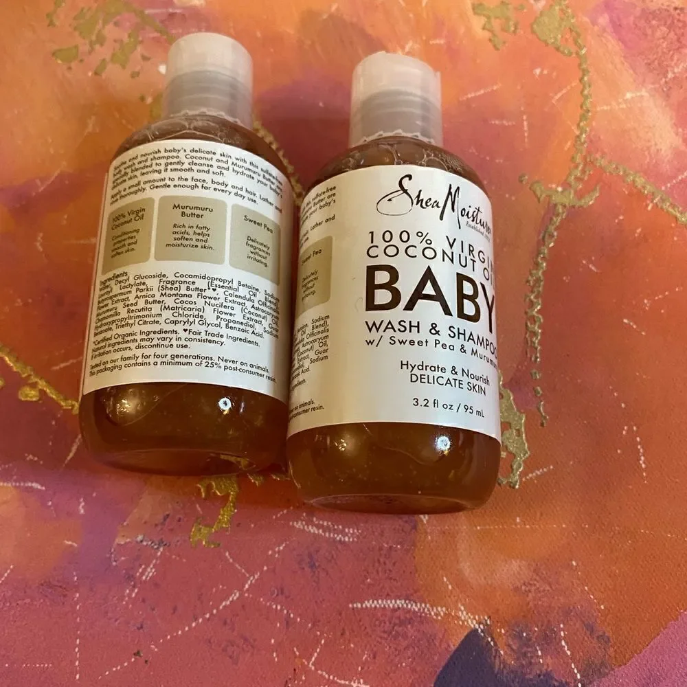 💥Shea Moisture Wash and shampoo pack of 2 for kids 🛍️